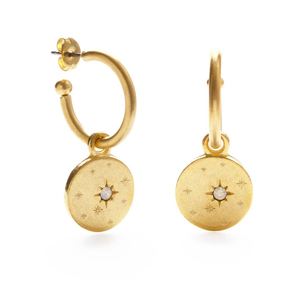 Estrella Hoops - Opal