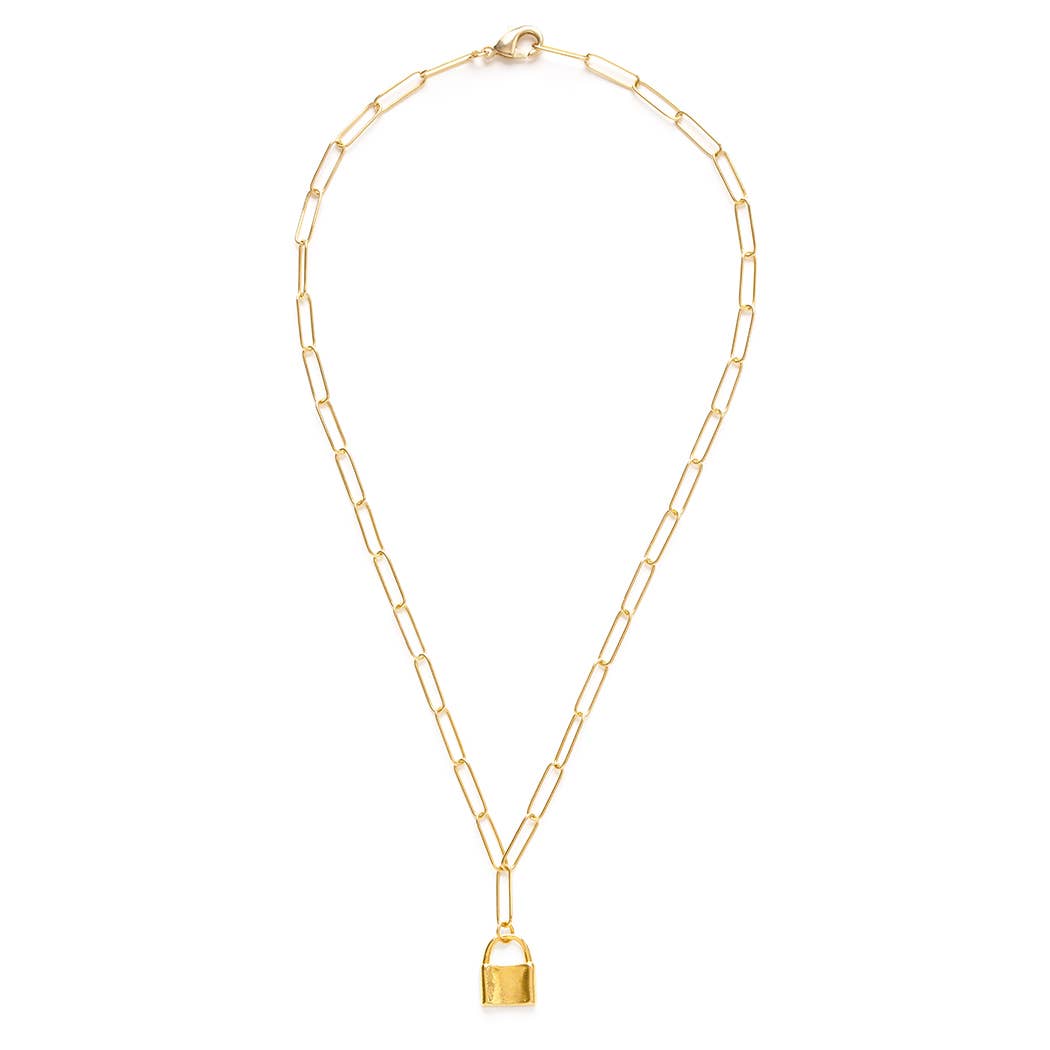 Padlock Necklace