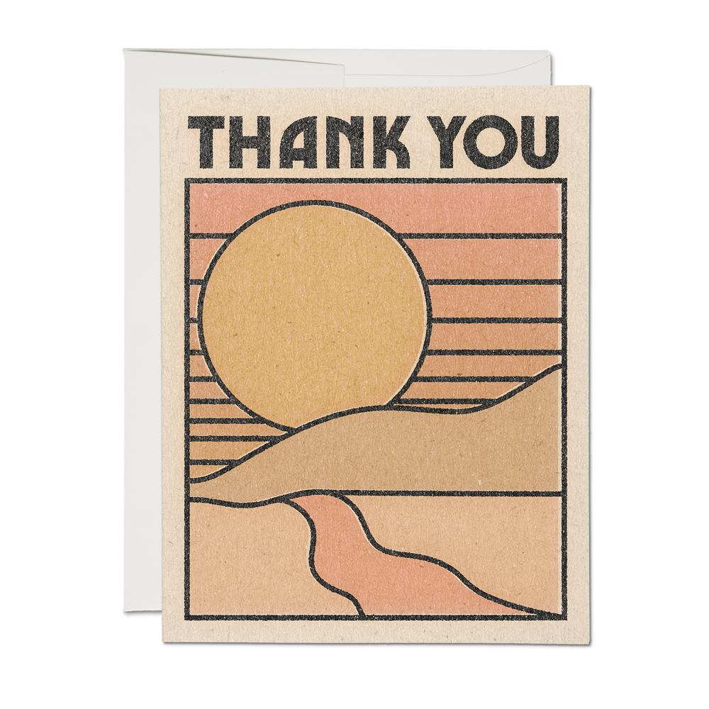 Thank You Sun Card