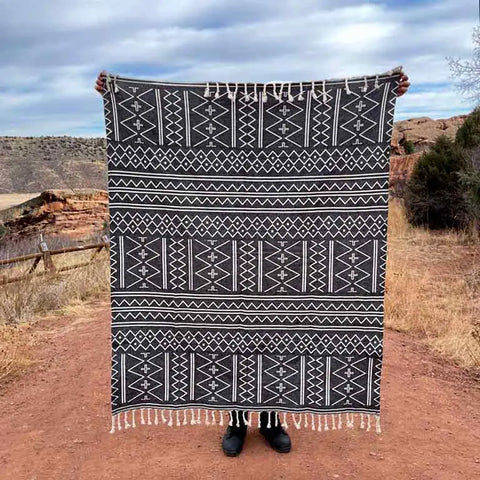 100% Organic Cotton Blanket - GOTS & Fair Trade Certified